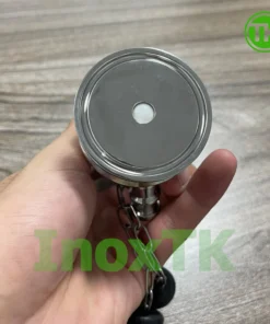 Van lấy mẫu 2 vòi inox vi sinh tay quay