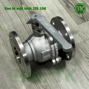 Van bi mặt bích inox tay gạt