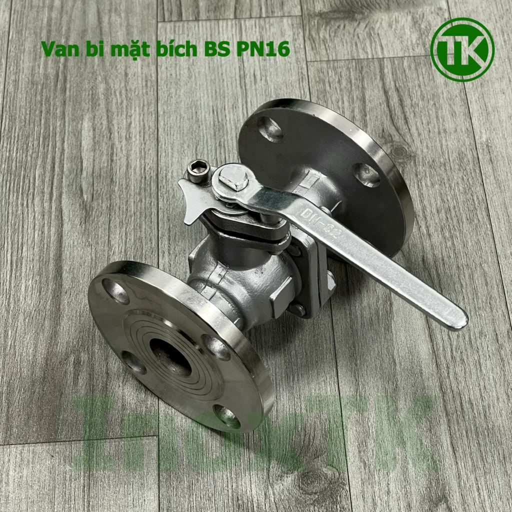 Van bi mặt bích inox BS PN16