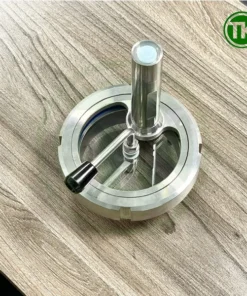 Kính rắc co có đèn và gạt sương inox