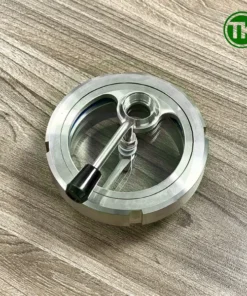 Kính rắc co có đèn và gạt sương inox
