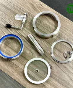 Thành phần cấu tạo của kính rắc co có đèn và gạt sương inox