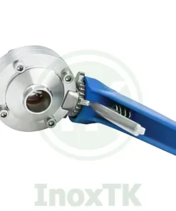 Van bướm hàn tay kẹp inox vi sinh