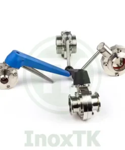 Một số loại loại van bướm vi sinh inox