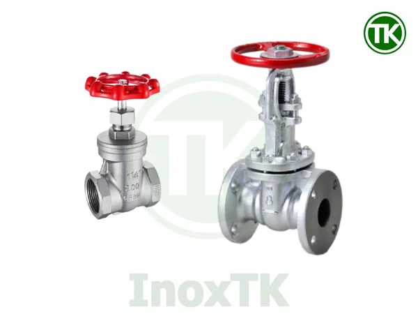 van cổng inox