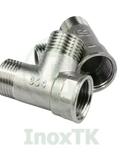 Tê 2 ren ngoài 1 ren trong inox