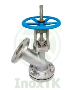 Van xả đáy mặt bích inox tay quay vô lăng