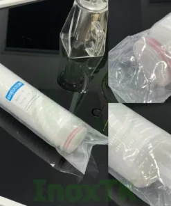 Lõi lọc giấy gấp 10 inch tại Inox TK sử dụng đầu nối SOE 226 2 O-rings / Bayonet spear