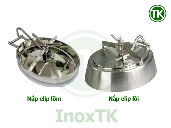 Nắp bồn hình elip