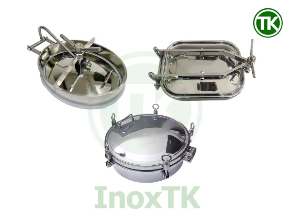 Kích thước, kiểu dáng ảnh hưởng đến quá trình chọn nắp bồn tank inox phù hợp