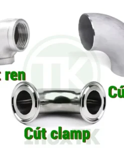 Cút inox được phân loại theo kiểu lắp đặt