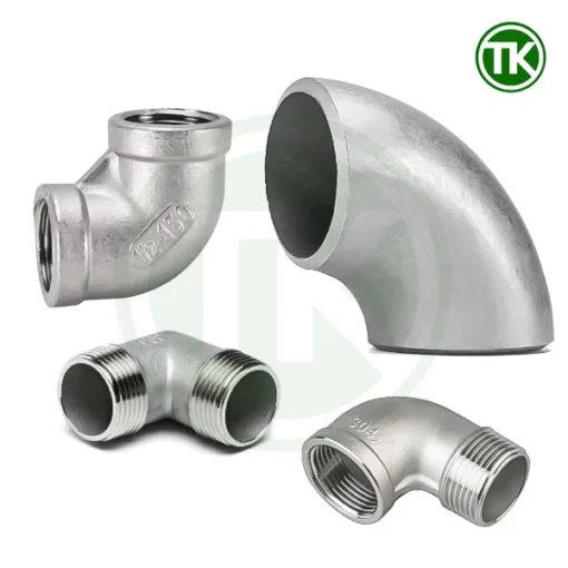 Cút inox công nghiệp loại hàn và nối ren
