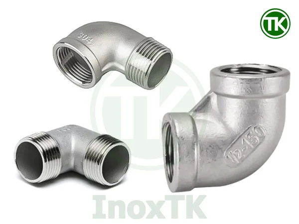 Cút ren inox công nghiệp