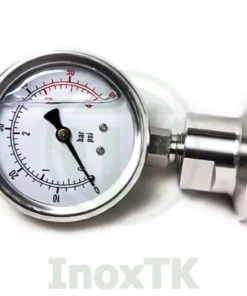 Đồng hồ đo áp suất màng inox