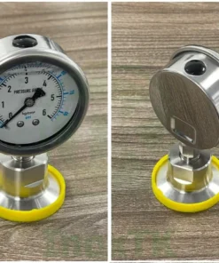 Đồng hồ áp màng tại inox TK