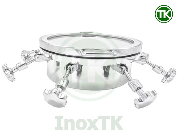 Thiết kế nhiều tay vặn nắm bồn giúp phân tán lực đều hơn, hạn chế tình trạng móp méo, nứt vỡ