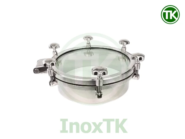 Nắp áp kính inox
