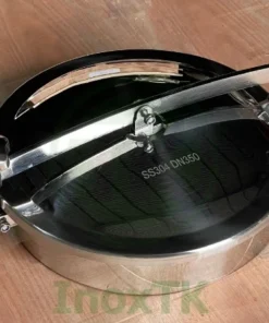 Nắp bồn tank không áp inox vi sinh