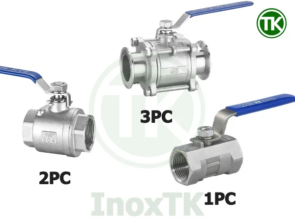Phân loại van bi theo cấu tạo thân van