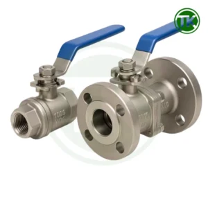 So sánh van bi nối ren và van bi mặt bích