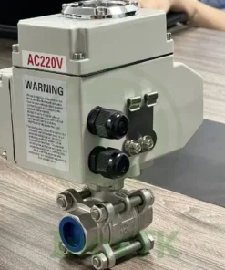 Van bi 3PC có tán nối ren inox tại INOX TK