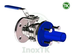 Cách lắp đặt van bi mặt bích