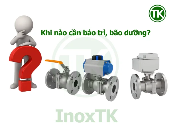 Bảo trì đúng cách sau khi lắp đặt van bi mặt bích