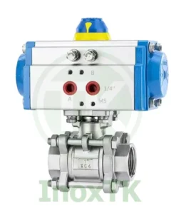 Phân loại van bi 3PC khí nén nối ren inox theo vật liệu