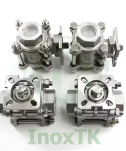 Ưu điểm van bi 3PC có tán nối hàn inox