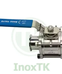 Ưu điểm van bi 3PC nối clamp tay gạt inox