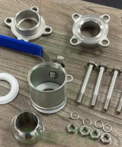 Các chi tiết câu tạo cơ bản của van bi 3PC nối hàn inox