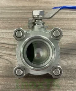 Hướng của tay gạt tương ứng với góc độ mở của bi van