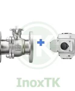 Van bi mặt bích điều khiển điện