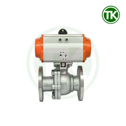 Van bi mặt bích điều khiển khí nén BS PN16