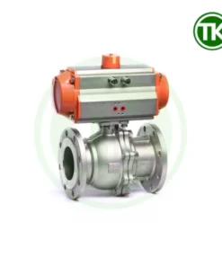 Van bi mặt bích điều khiển khí nén