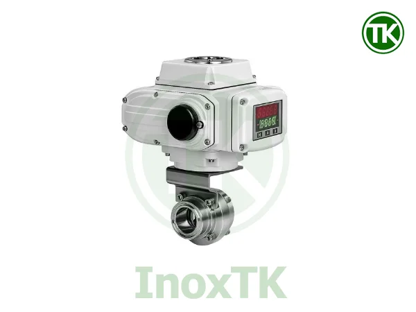 Thông số kỹ thuật van bướm điện nối clamp inox vi sinh