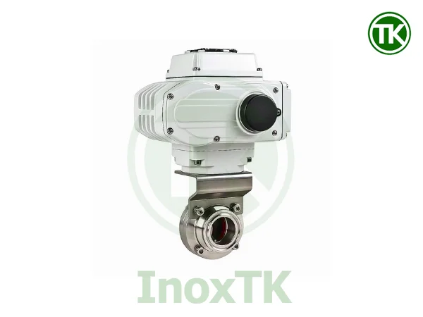 Ứng dụng van bướm điện nối clamp inox vi sinh