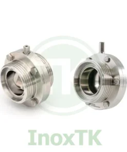 Nên chọn rắc co DIN hay SMS cho van bướm điện nối rắc co inox vi sinh