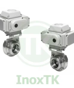 Van bướm điện nối rắc co inox vi sinh phù hợp với hệ thống nào?