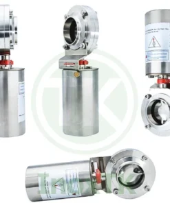 Ưu điểm của van bướm khí nén nối hàn inox vi sinh