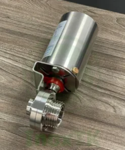 Lý do nên chọn van bướm khí nén nối hàn - rắc co inox vi sinh