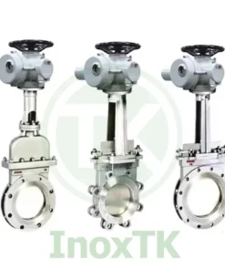 Kiểm tra lại hành trình hoạt động van dao inox điều khiển điện