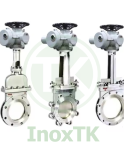 Kiểm tra hành trình van dao inox điều khiển điện