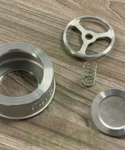 Các bộ phận của van một chiều cối inox có thể được tháo rời dễ dàng