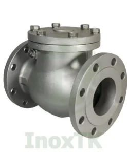 Van một chiều mặt bích inox