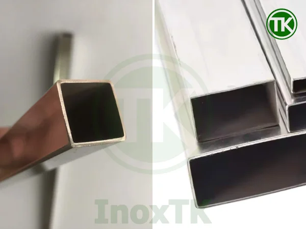 Phân biệt inox hộp vuông và hộp chữ nhật