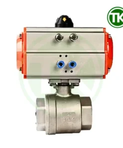 Van bi 2PC khí nén nối ren