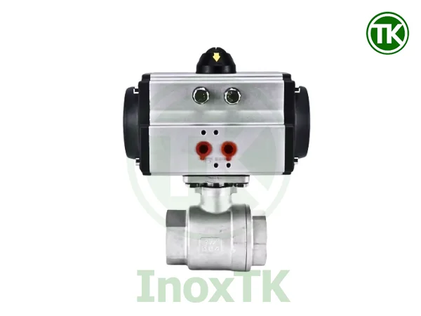 Van bi 2PC khí nén nối ren là gì?