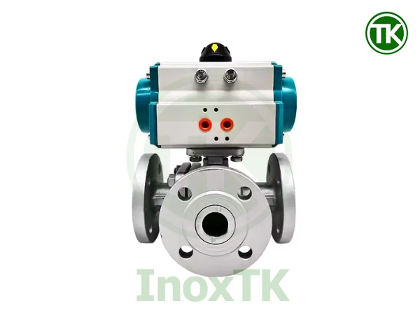 Van bi 3 ngả mặt bích khí nén là gì?