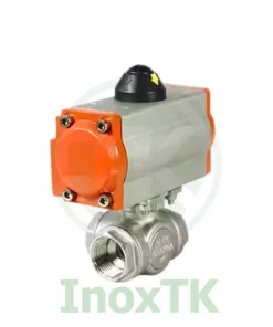 Ứng dụng van bi 3 ngả ren khí nén